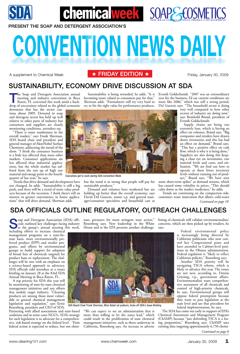 SDA Officials Outline Regulatory, Outreach Challenges