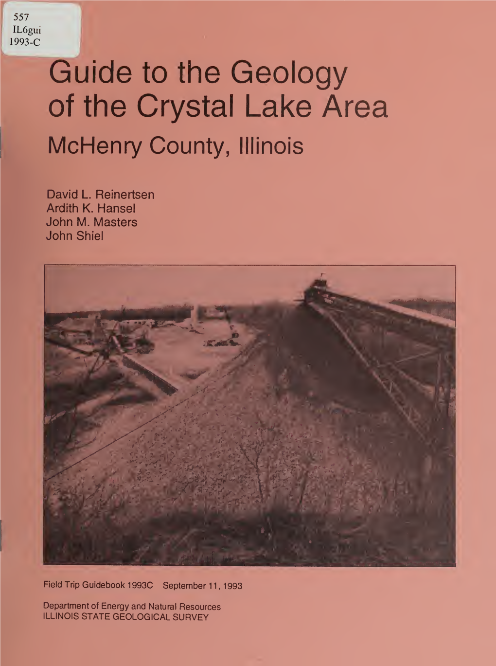 Guide to the Geology of the Crystal Lake Area, Mchenry County, Illinois