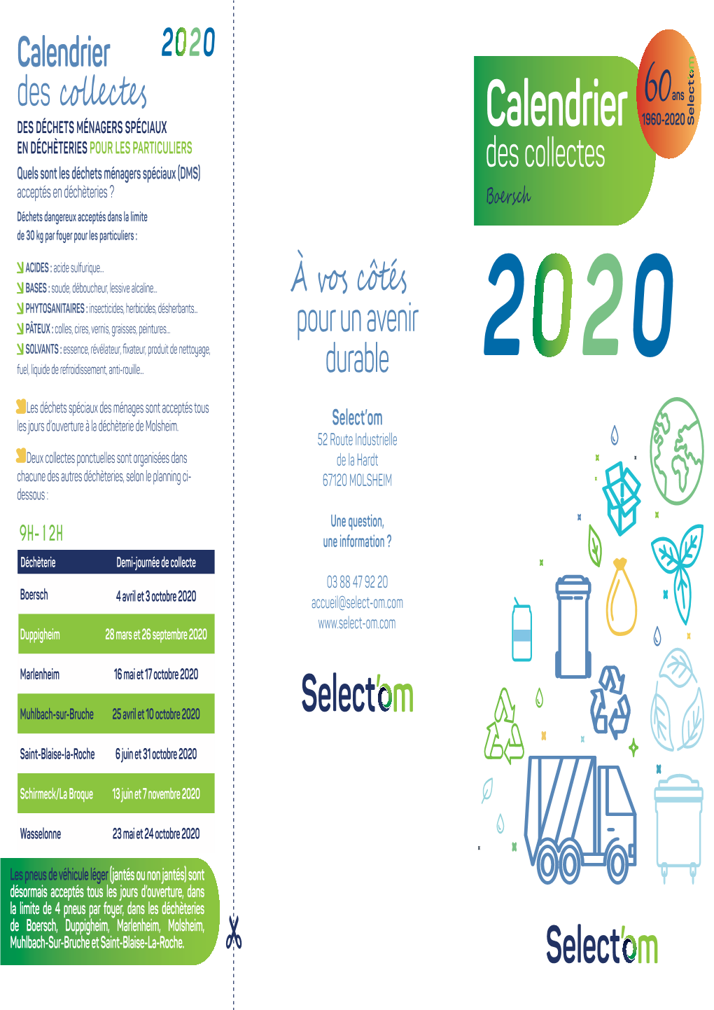Calendrier Des Collectes Boersch 2020