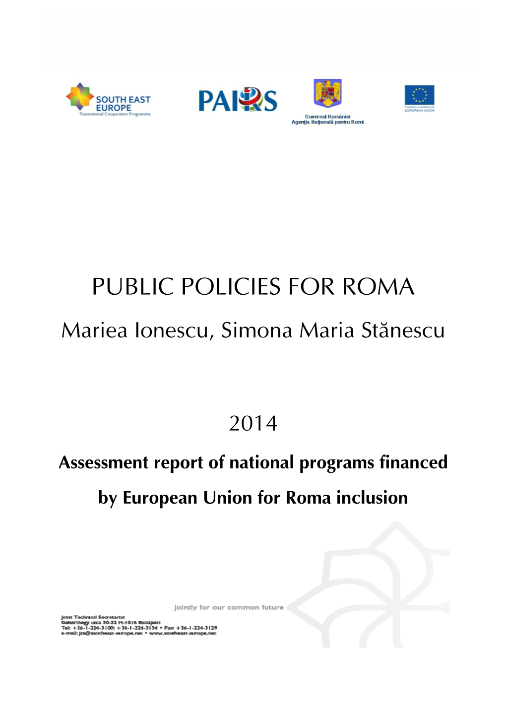 Public Policies for Roma