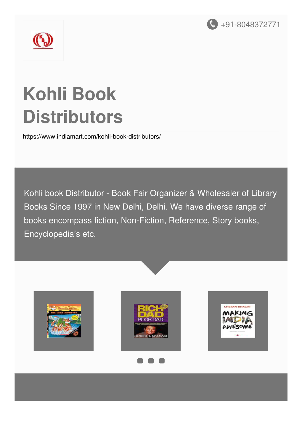 Kohli Book Distributors