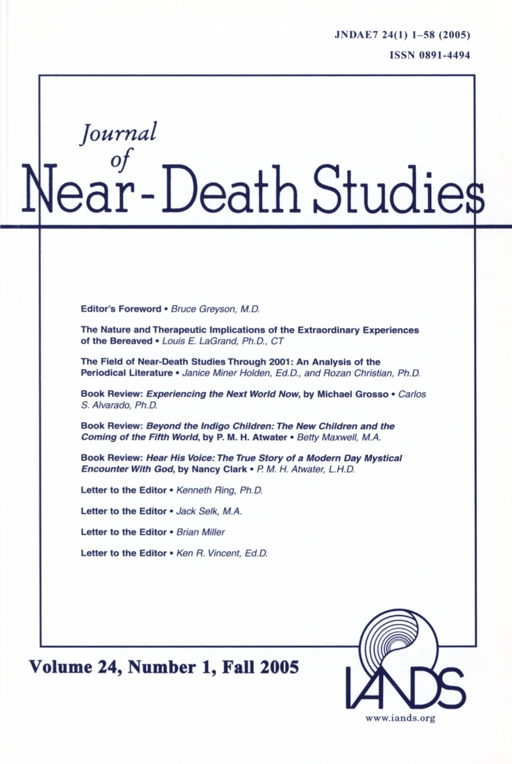 Near-Death Studies