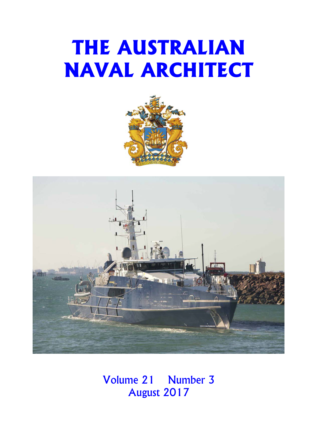 The Australian Naval Architect