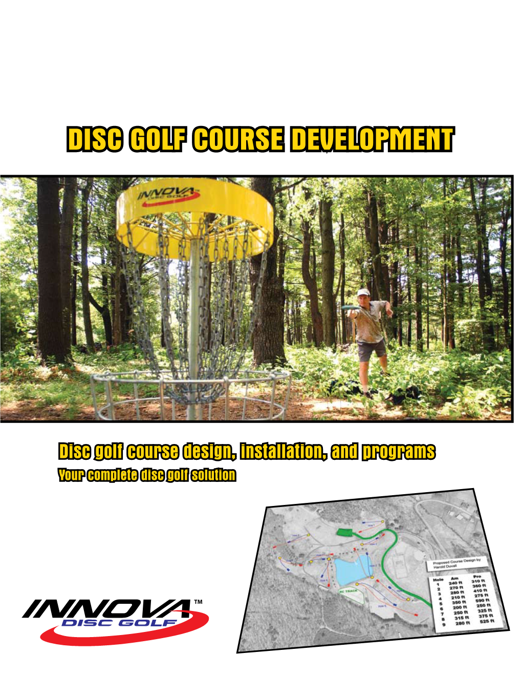 Disc Golf Course Development