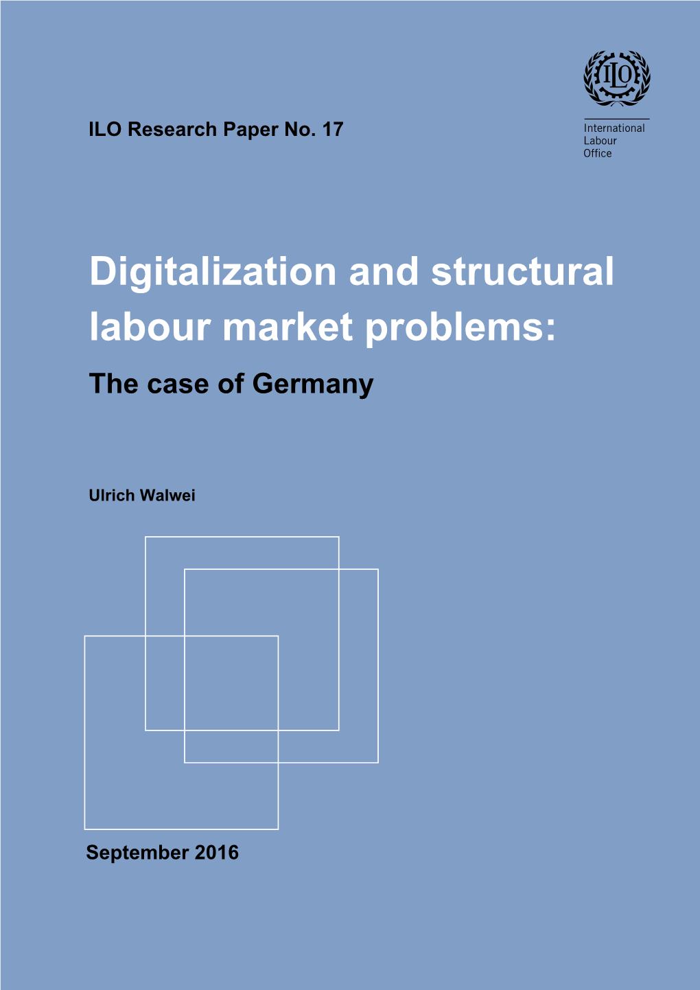 Digitalization and Structural Labour Market Problems: the Case of Germany