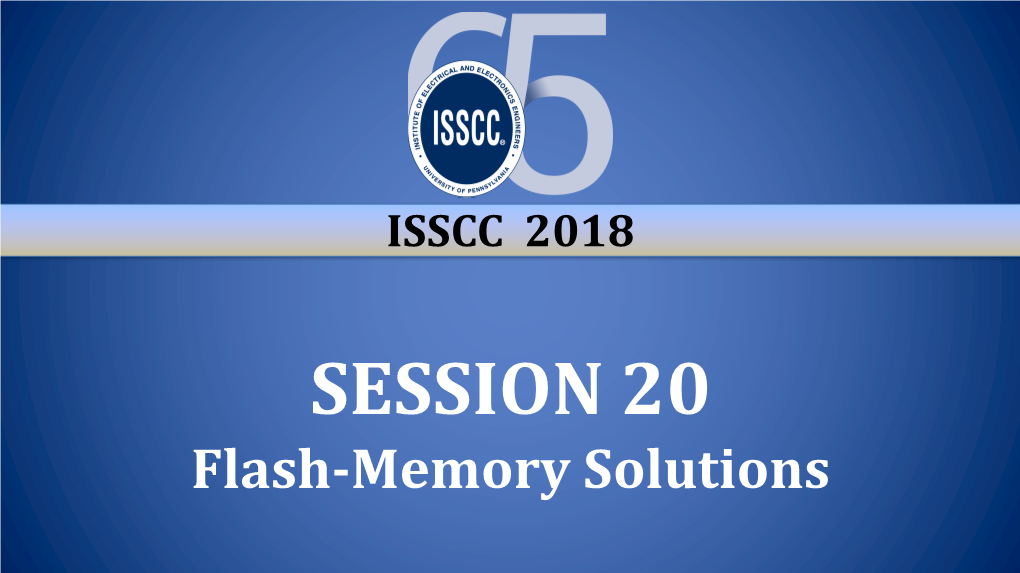 Flash-‐‑Memory Solutions