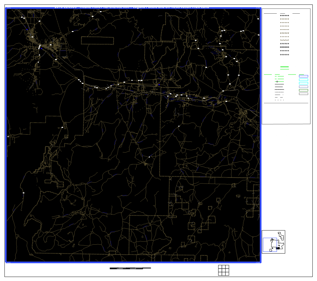 TRIBAL TRACT REFERENCE MAP: Laguna Pueblo and Off-Reservation Trust Land 107.281267W Bluewater Village 08190 LEGEND 547 SYMBOL DESCRIPTION SYMBOL LABEL STYLE