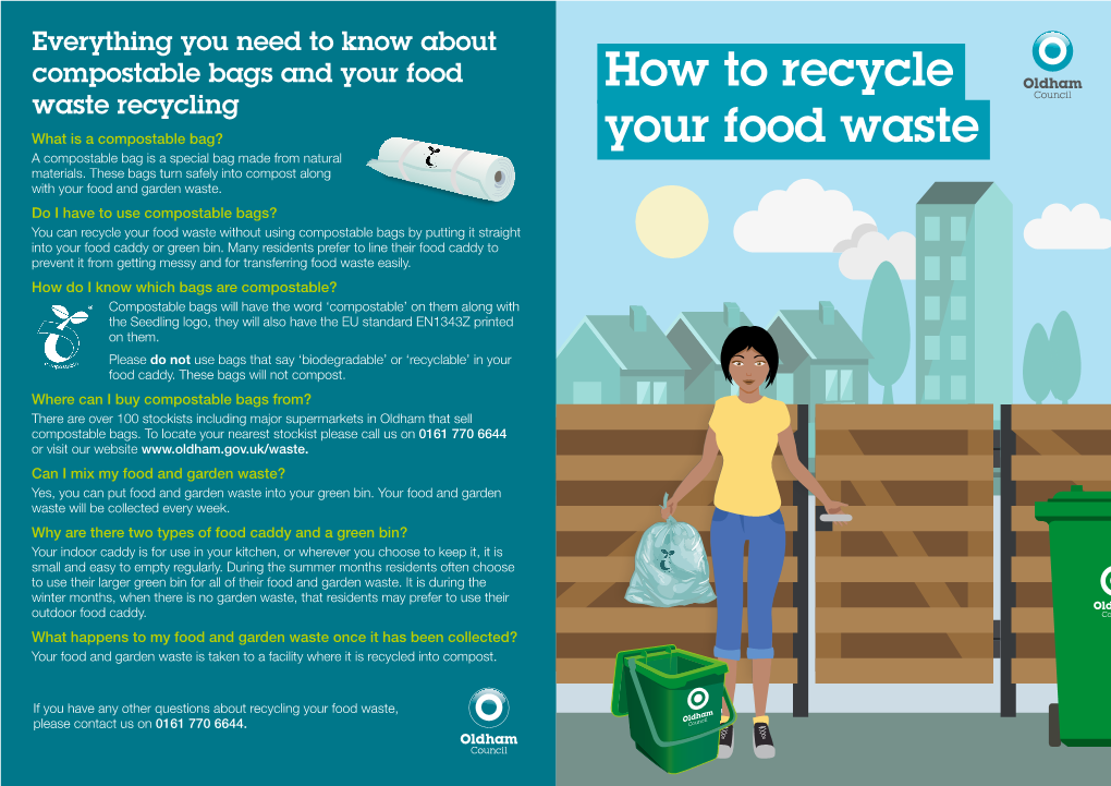 How to Recycle Your Food Waste Waste Can Be Recycled Put Your Food Waste Into 1 Your Indoor Food Caddy