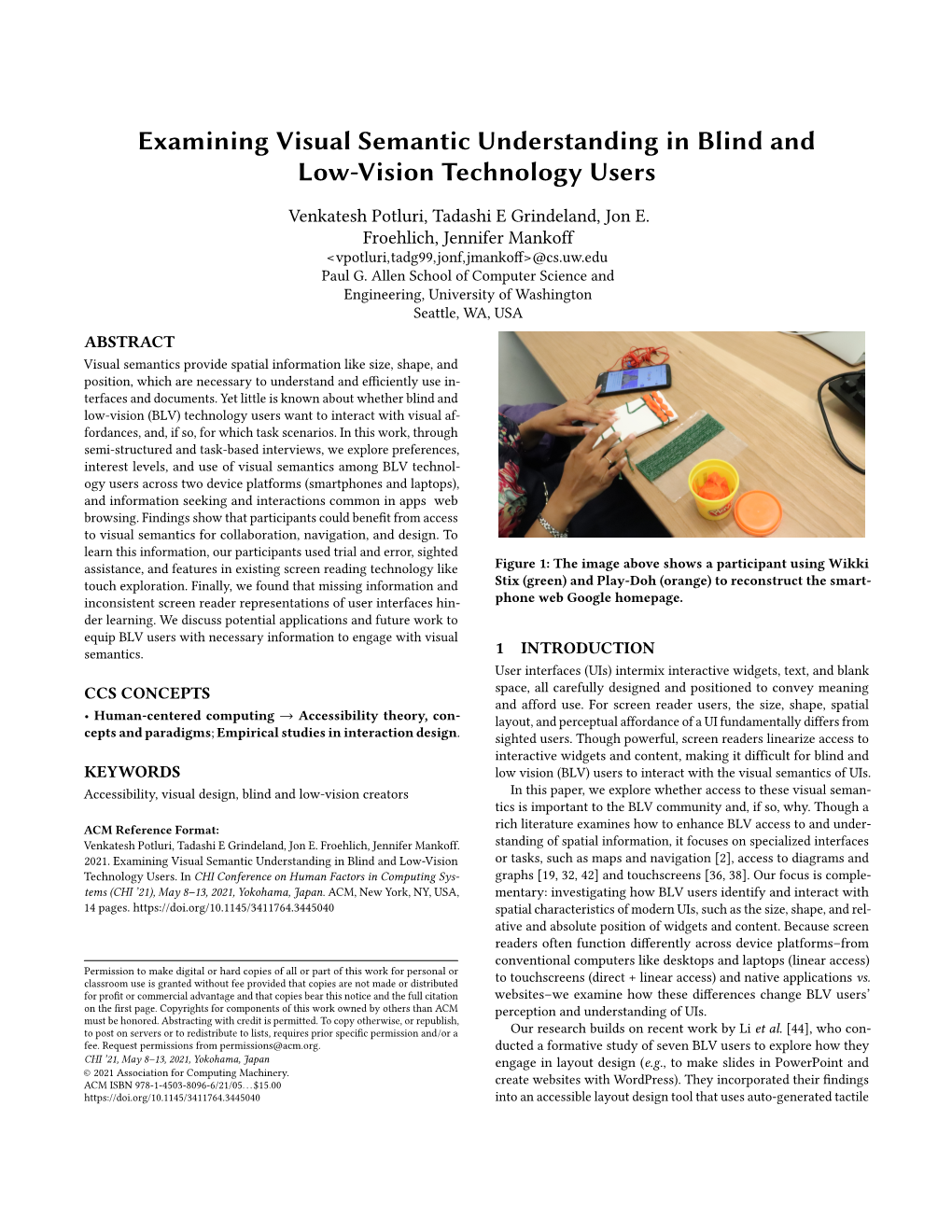 Examining Visual Semantic Understanding in Blind and Low-Vision Technology Users