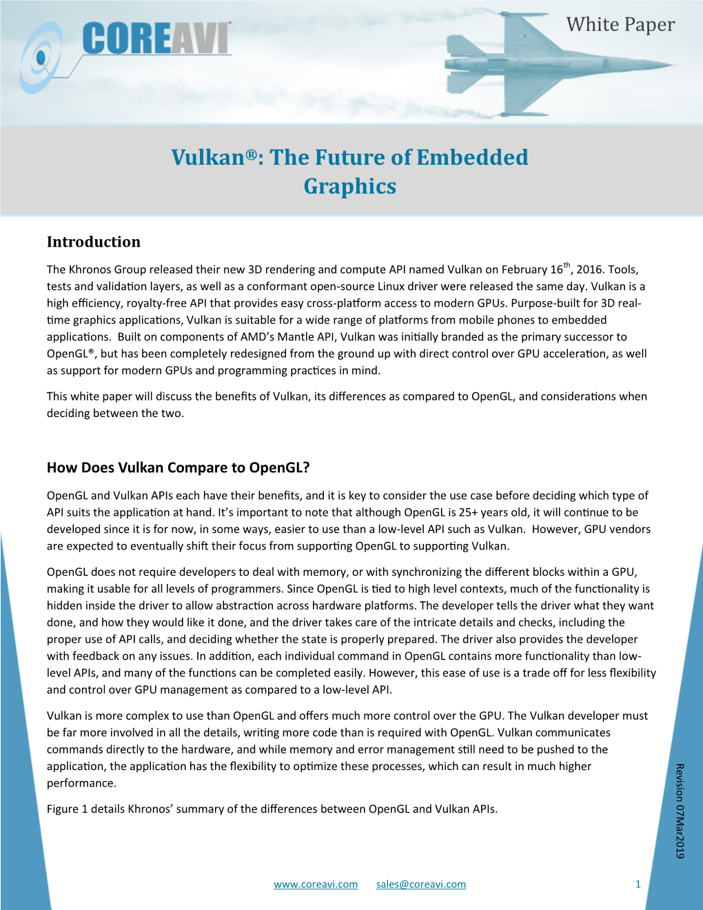 Vulkan®: the Future of Embedded Graphics