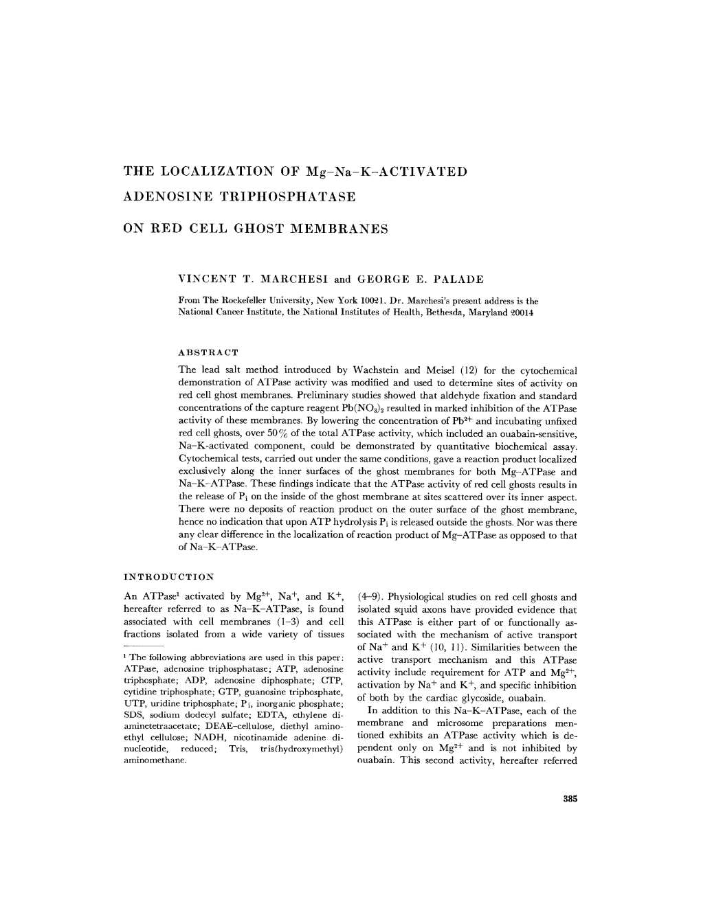 THE LOCALIZATION of Mg-Na-K-ACTIVATED ADENOSINE TRIPHOSPHATASE