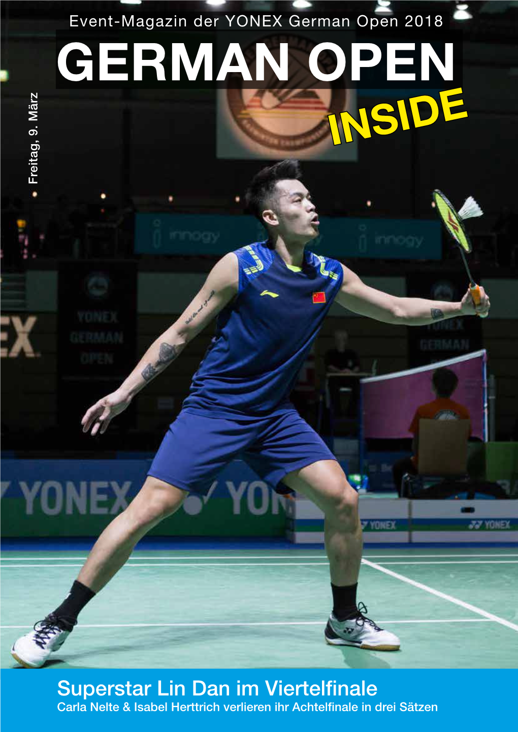 YONEX German Open 2018 GERMAN OPEN INSIDE Freitag, 9