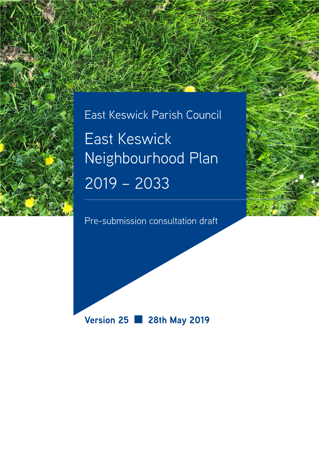 East Keswick Neighbourhood Plan 2019 – 2033