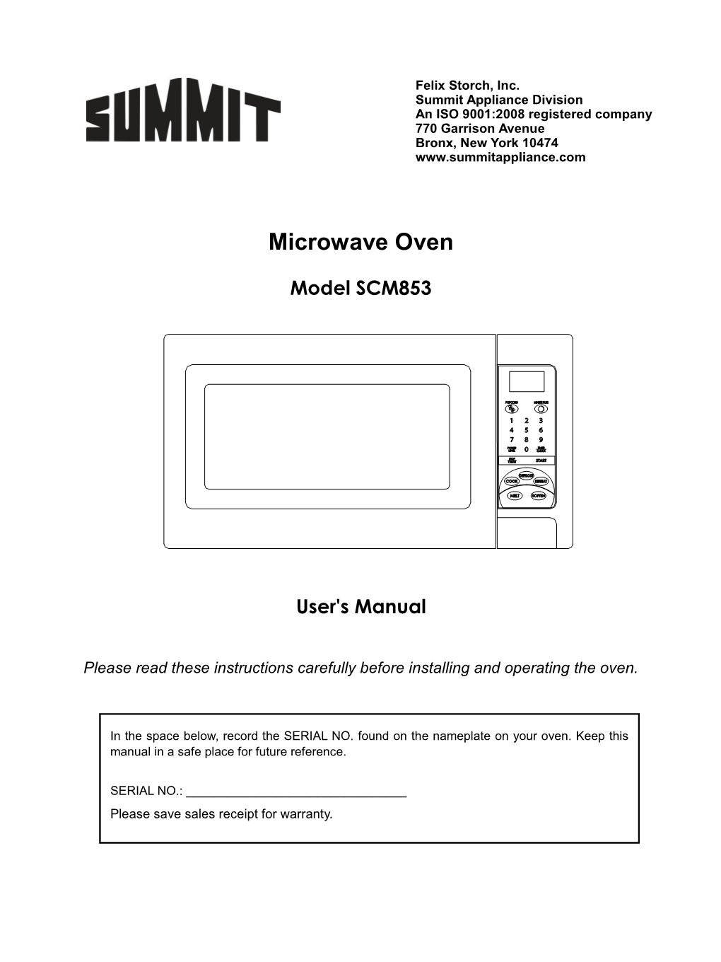 Microwave Oven