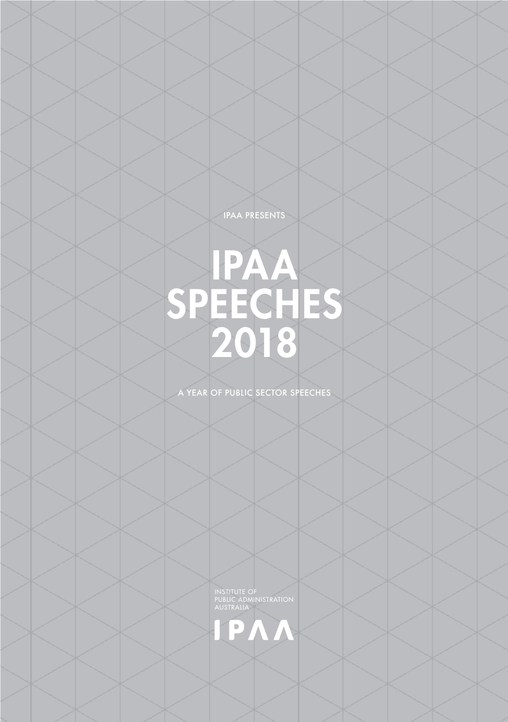 Ipaa Speeches 2018