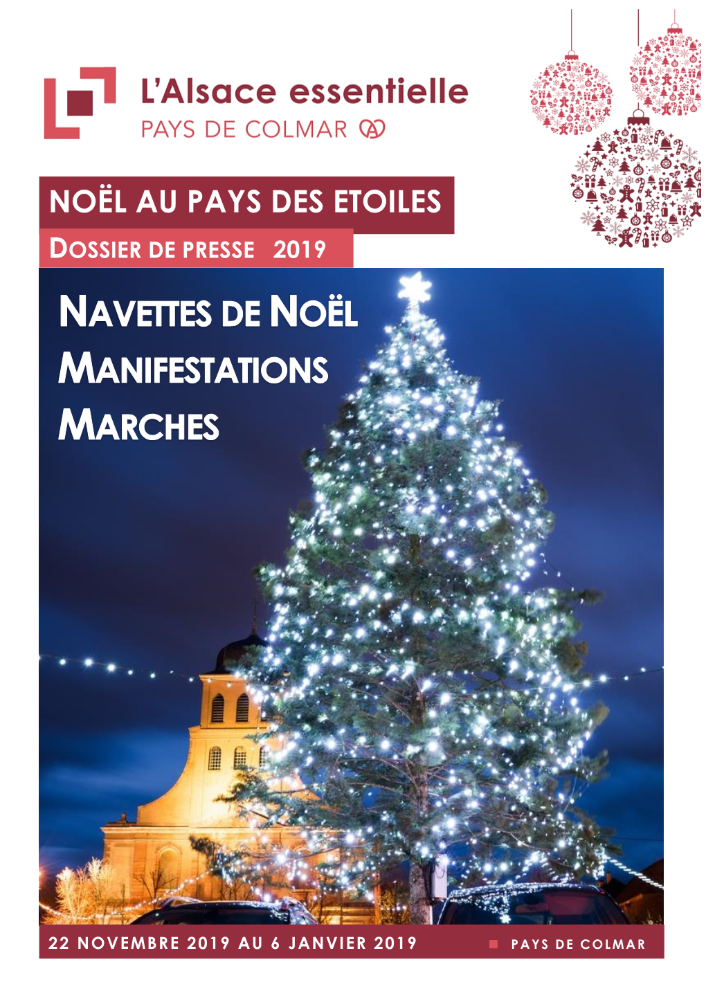 Dossier De Presse Noël Au Pays De Colmar 2019