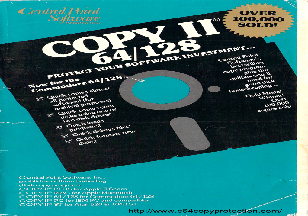 Copy-II 64-128 V3.1 Manual