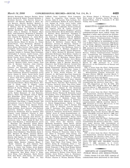 CONGRESSIONAL RECORD—HOUSE, Vol. 154, Pt. 3 March 14, 2008