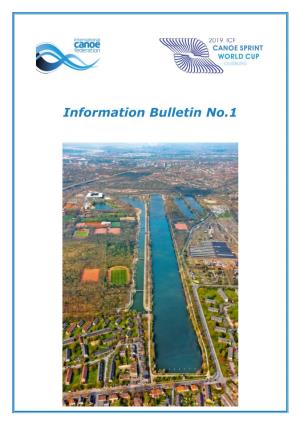 Information Bulletin No.1