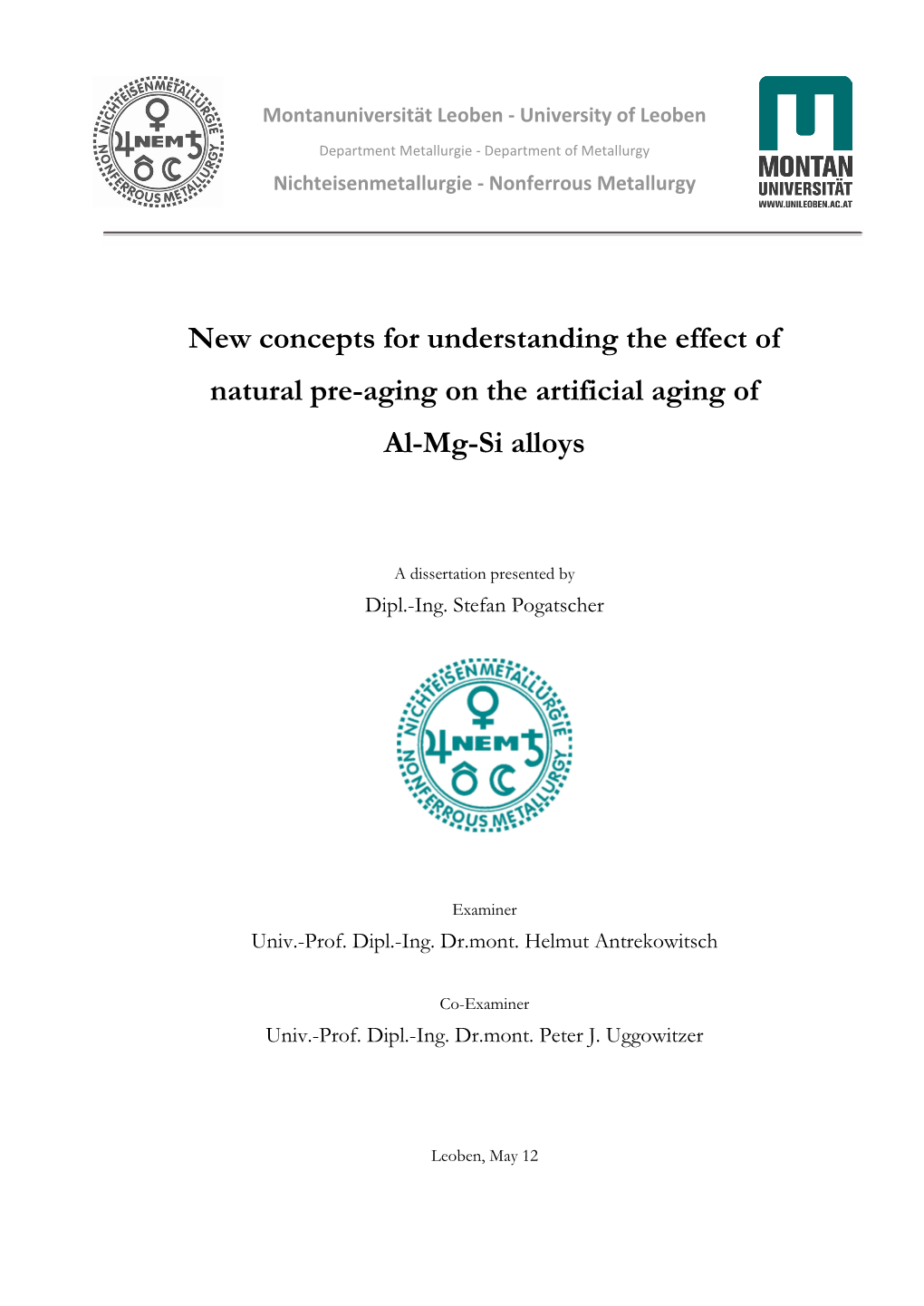 New Concepts for Understanding the Effect of Natural Pre-Aging on the Artificial Aging of Al-Mg-Si Alloys