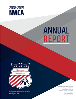 (NWCA)'S 2019 Annual Report