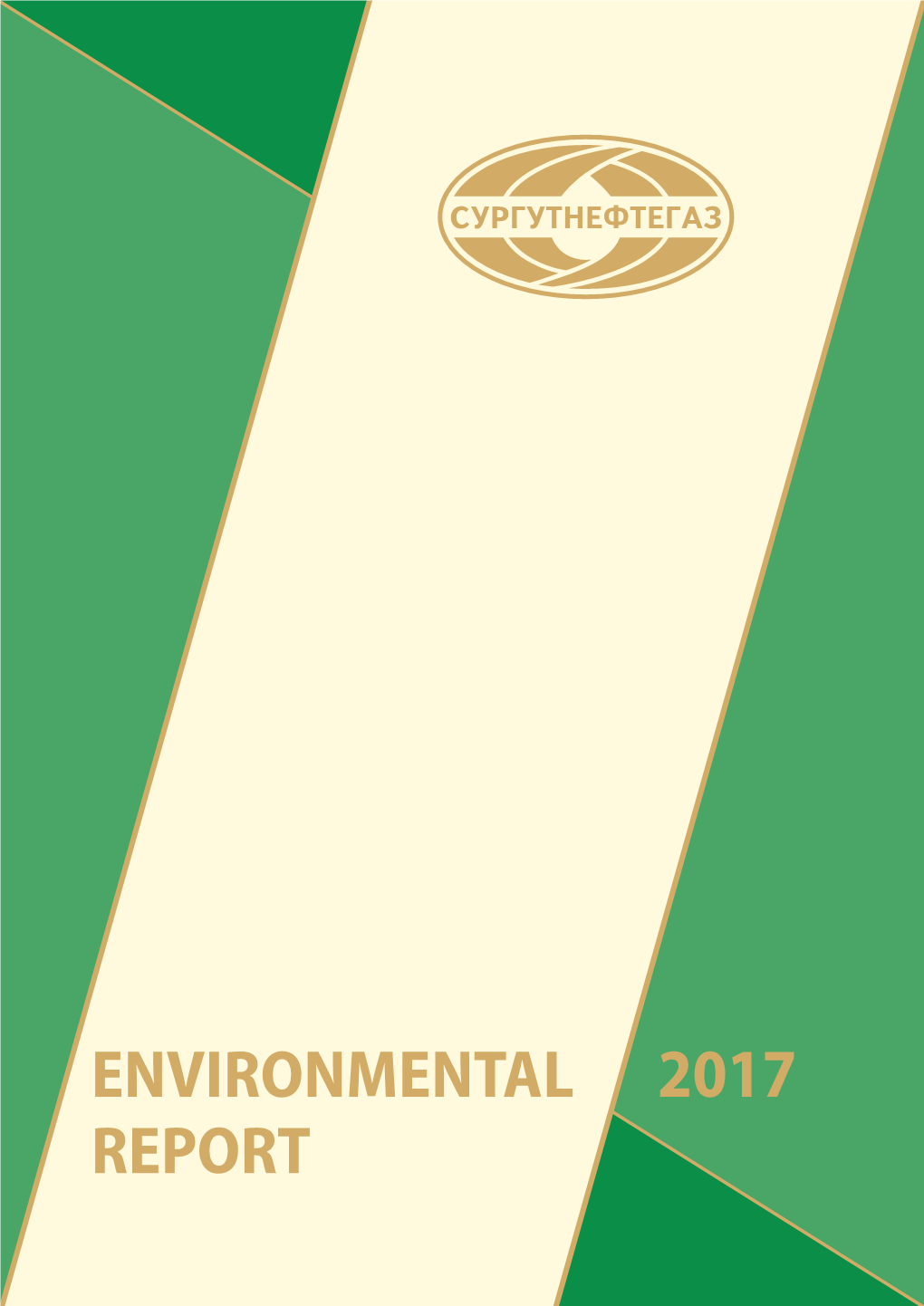 Environmental Report OJSC «Surgutneftegas