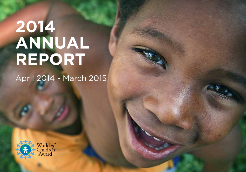 2014 Annual Report April 2014 - March 2015 Full Image