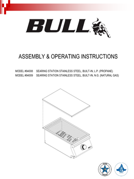 Bull Searing Station Manual