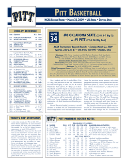 OSU Game Notes 032109.Pmd