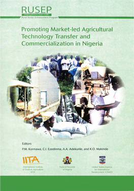 Technology Ransfer and Commercialization in Nigeria