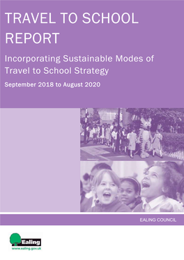 Incorporating Sustainable Modes of Travel to School Strategy