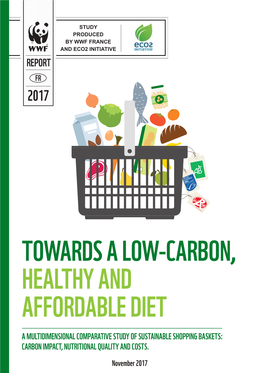 Towards a Low-Carbon, Healthy and Affordable Diet