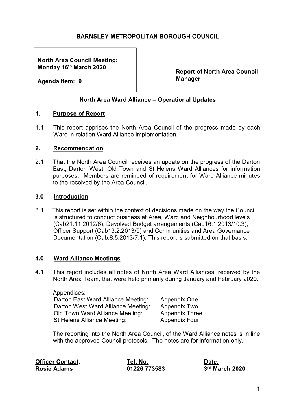 Barnsley Metropolitan Borough Council