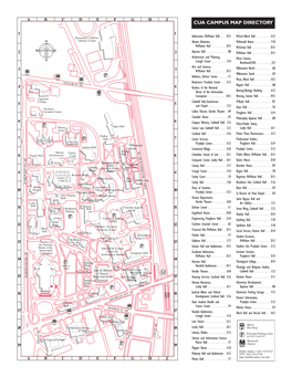 Cua Campus Map Directory