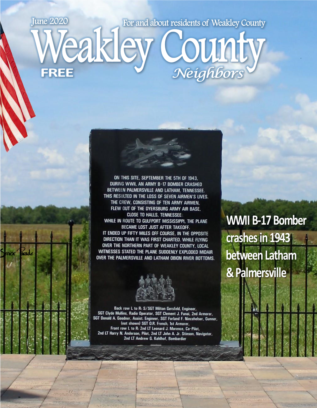 Weakley County Neighbors Magazine • June 2020 | Pg 7
