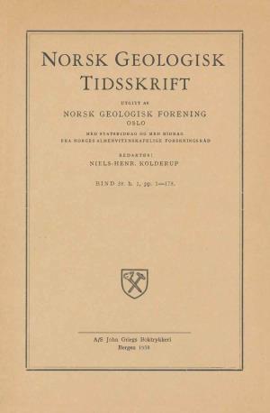 NORSK GEOLOGISK TIDSSKRIFT L
