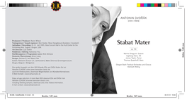 Stabat Mater Performing Arts, Eugene, Oregon, USA Art Director: Lutz Seifert Op