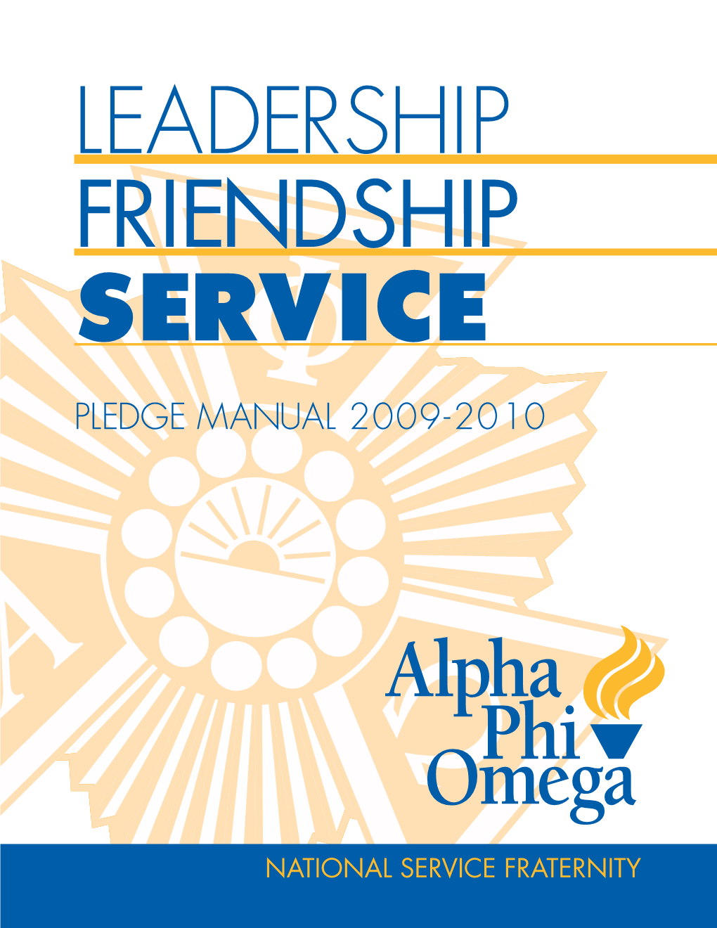 Pledge Manual 2009-2010