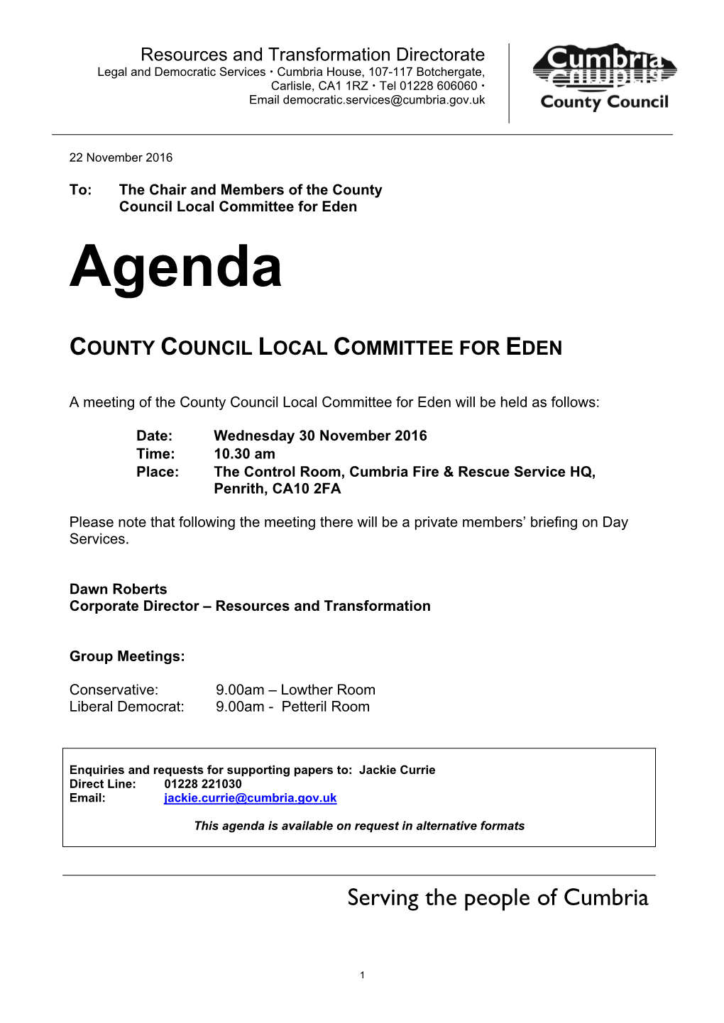 (Public Pack)Agenda Document For