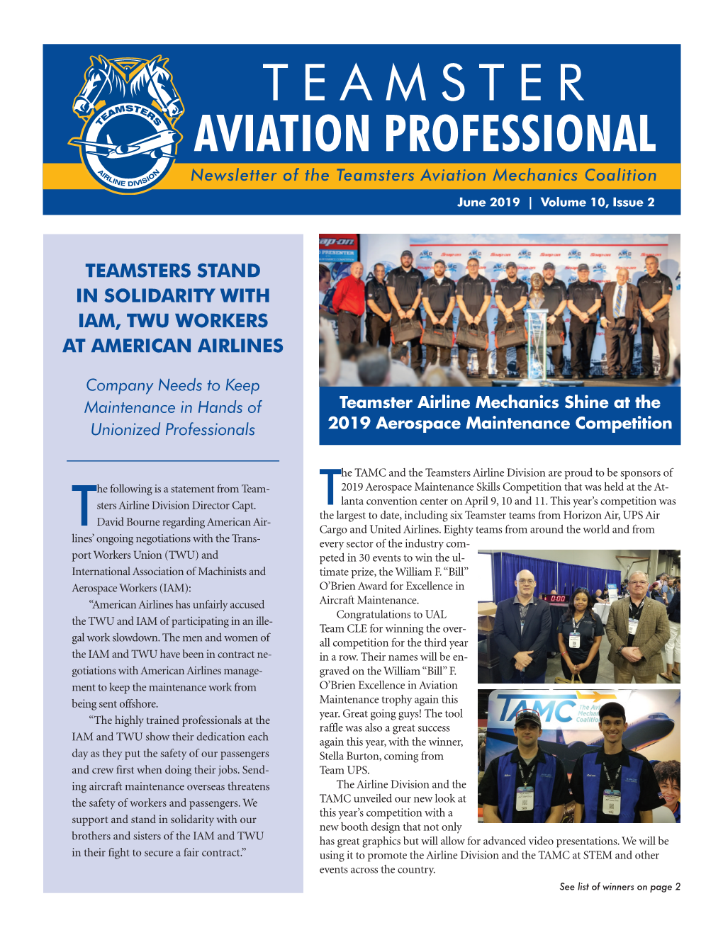 Aviation Professional Teamster