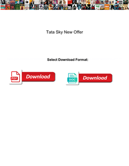 Tata Sky New Offer