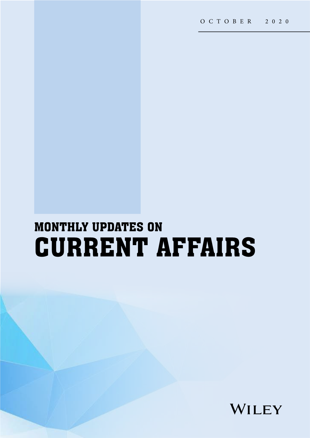 10. Monthly Current Affairs