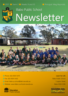 Newsletter Term 2 Weeks 9 and 10