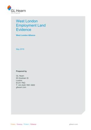 West London Employment Land Evidence 2019