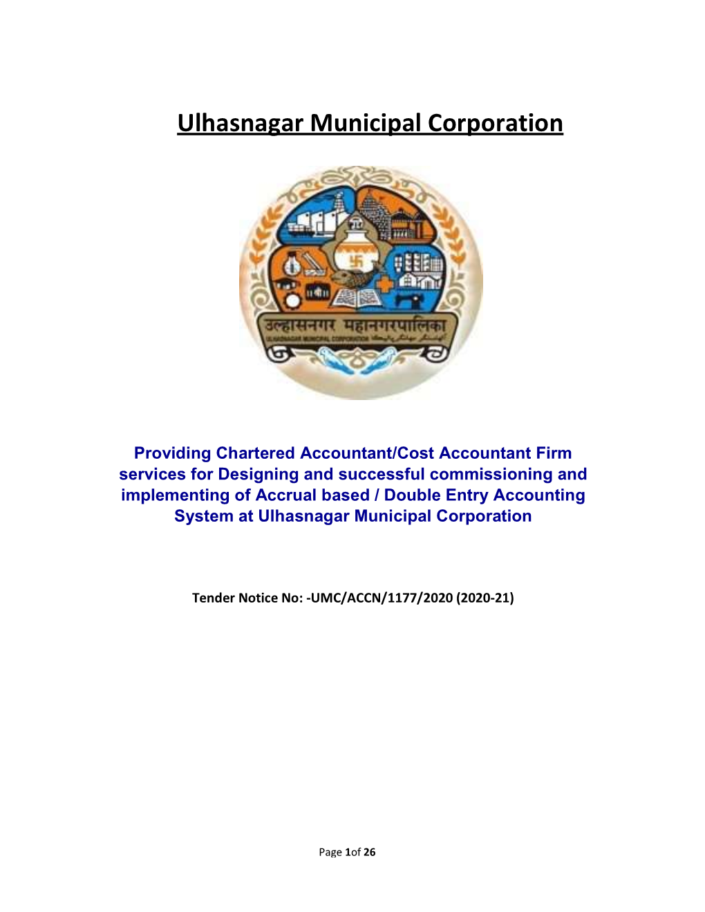 Ulhasnagar Municipal Corporation