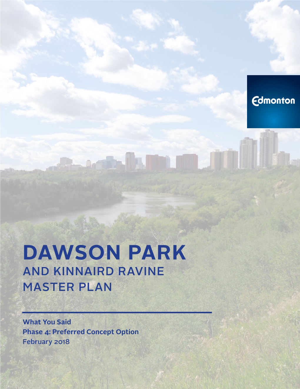 Dawson Park and Kinnaird Ravine Master Plan