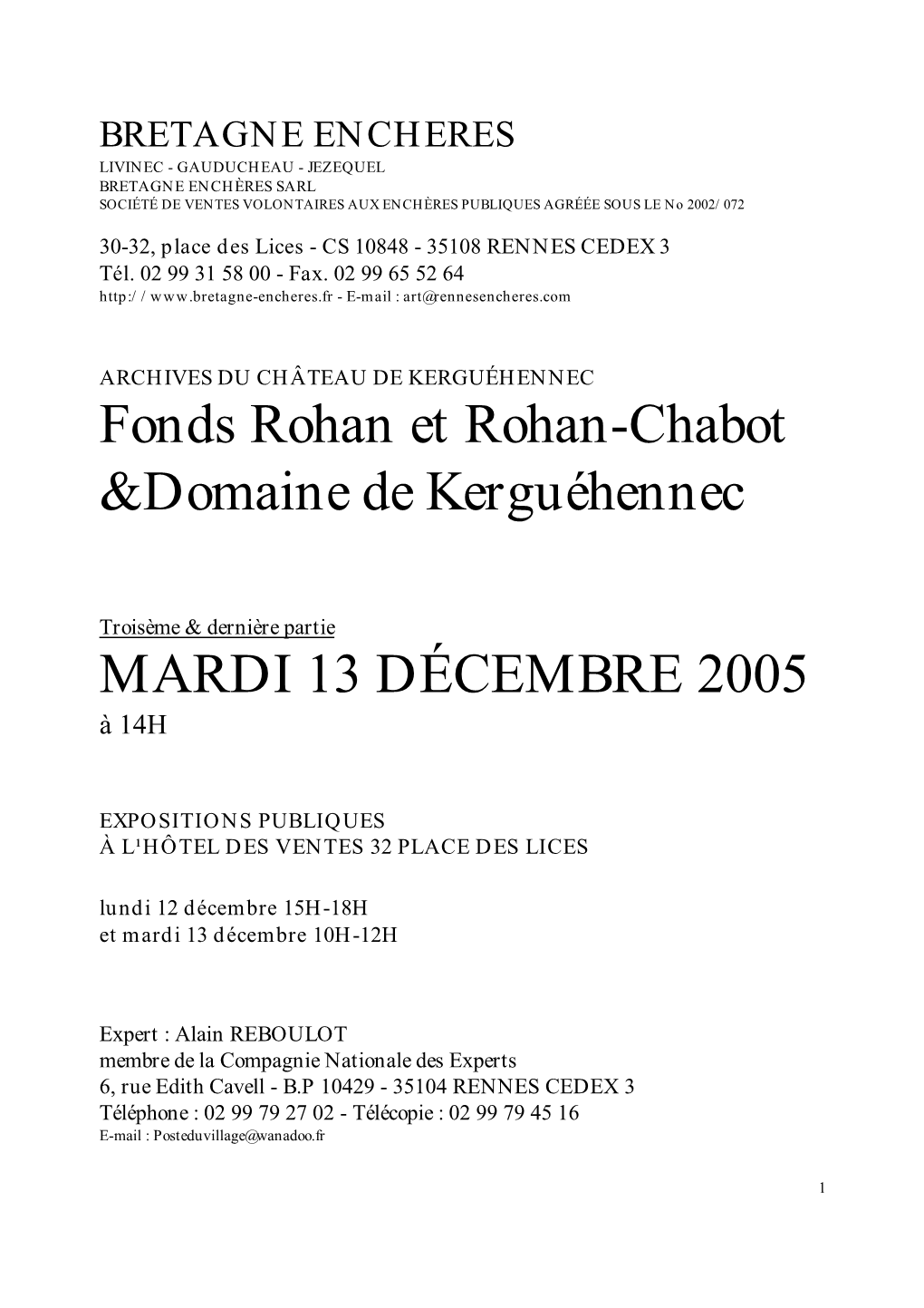 Seigneurie De Rohan