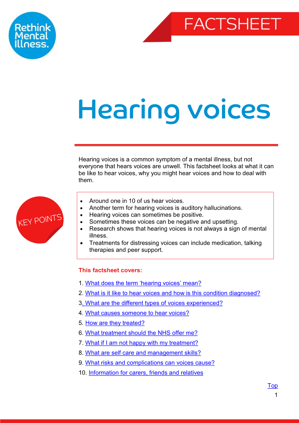 Hearing Voices