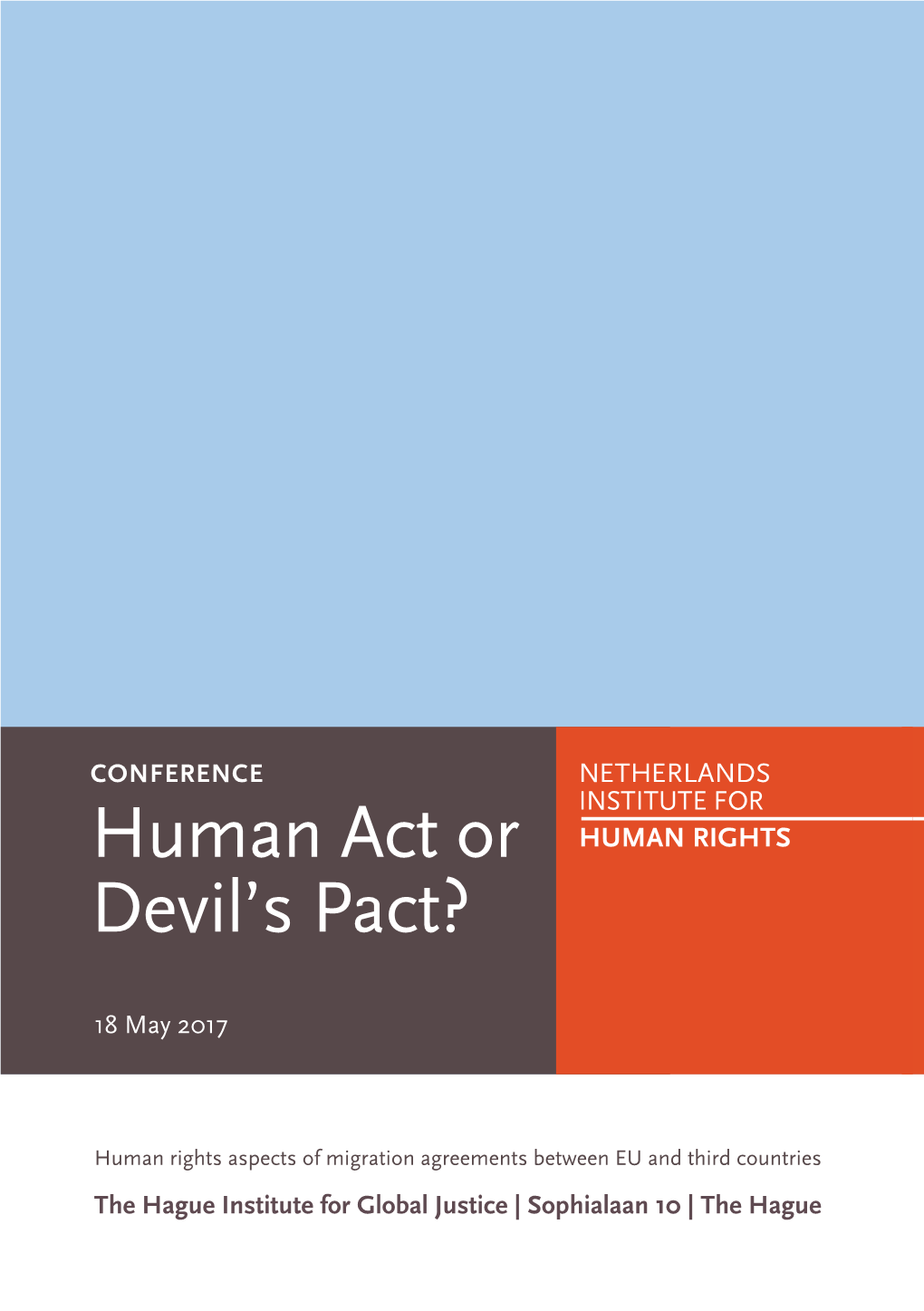 Human Act Or Devil's Pact?