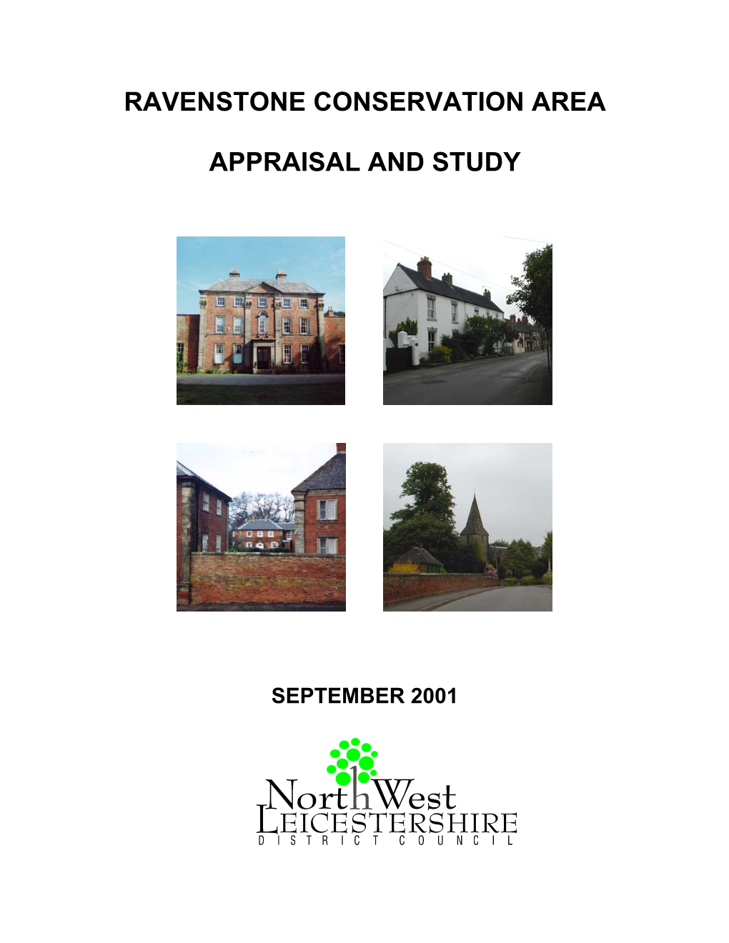 Ravenstone Conservation Area Appraisal and Study